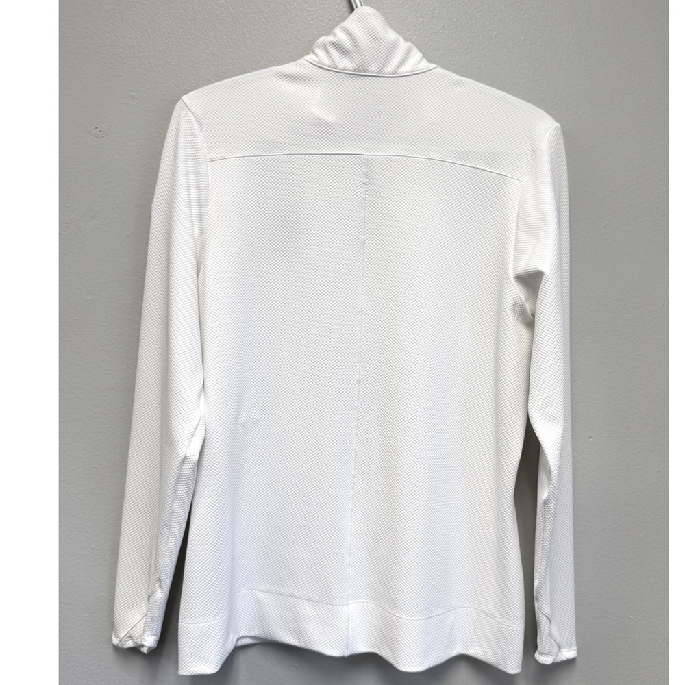 Nike Dri-FIT UV Victory Baylor University BU Full Zip Jacket Womens M White Golf - Picture 2 of 10